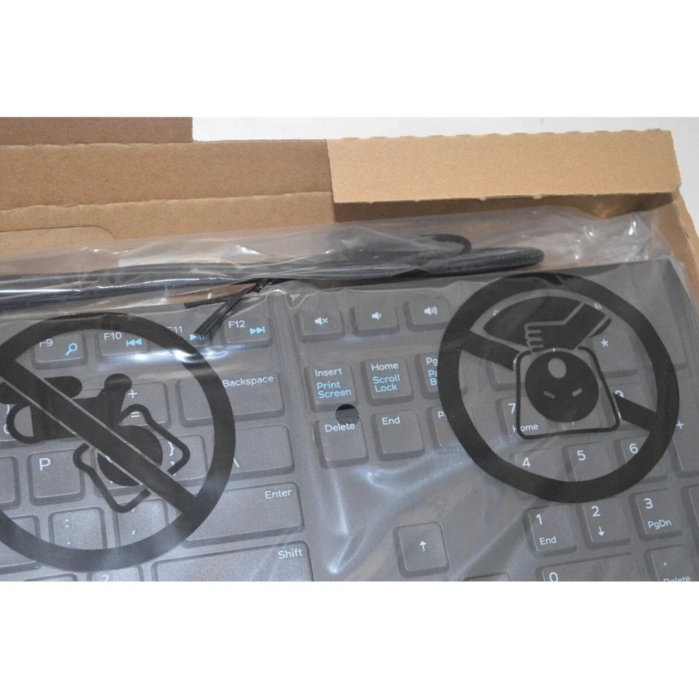 New in Box Dell Keyboard Black 2016 Wired KB216-BK-US REV A02